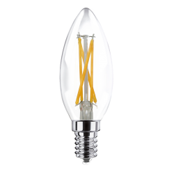Светодиодная лампа ULTRA LED С35 F 4W E14 3000K