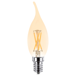 Светодиодная лампа ULTRA LED F35 F 4W E14 3000K GOLD